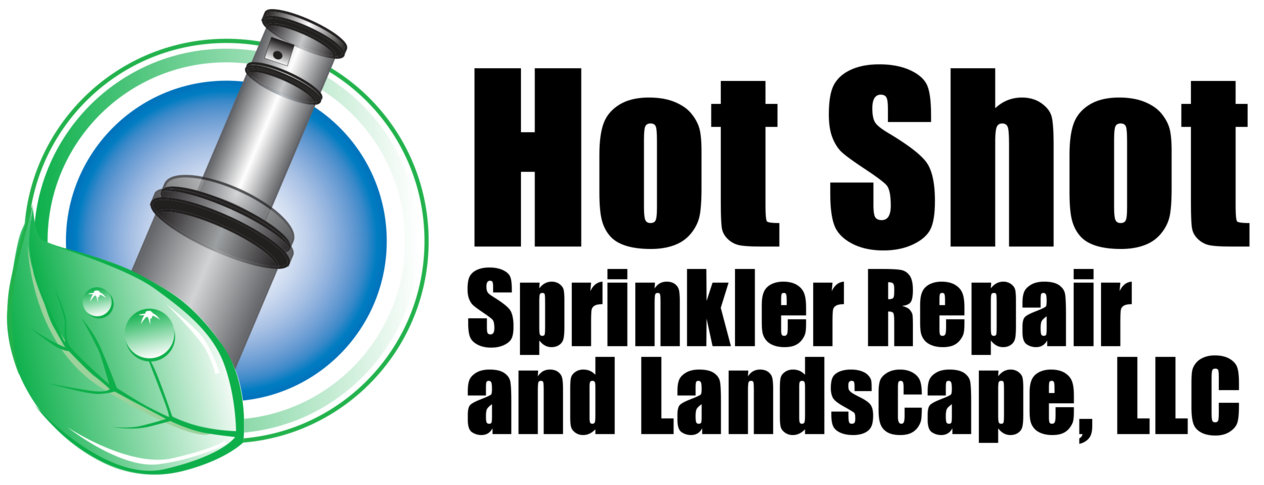Hot Shot Sprinkler Repair & Landscape logo.